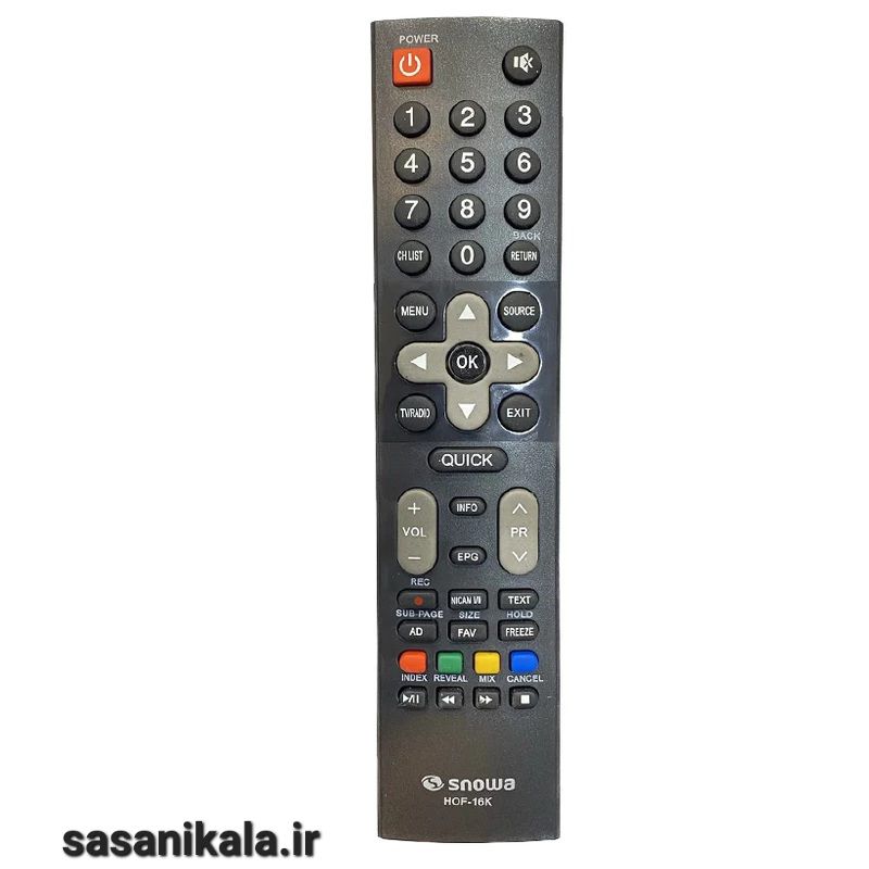 قیمت آنلاین ریموت کنترل تی وی TV اسنوا مدل کم یاب HOF-16K اورجینال