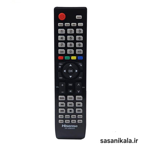 خرید اینترنتی ریموت کنترل تلویزیون های برند هایسنس طرح EN-32963HS  پشت براق اورجینال