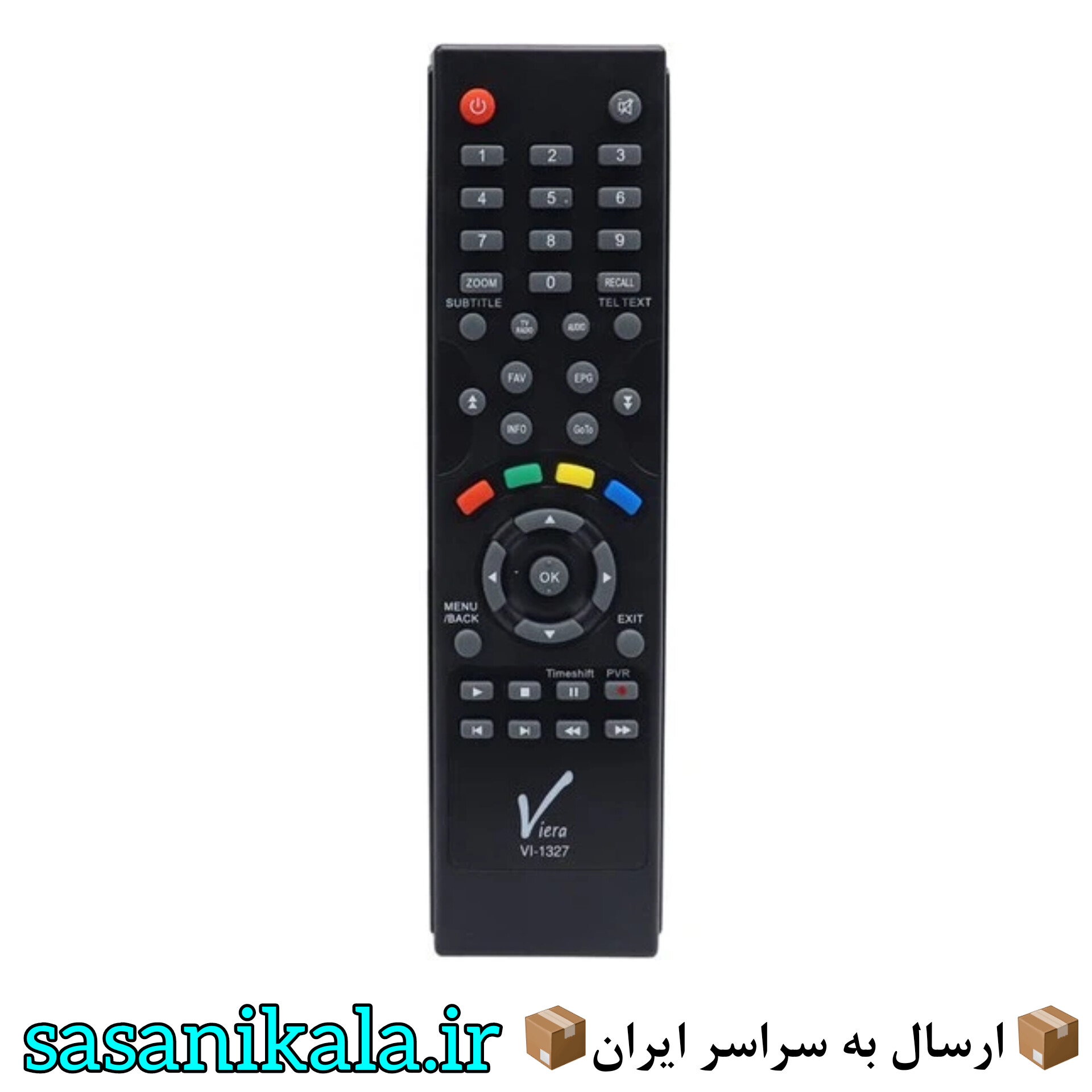 ریموت کنترل گیرنده ویرا مدل VI-1327