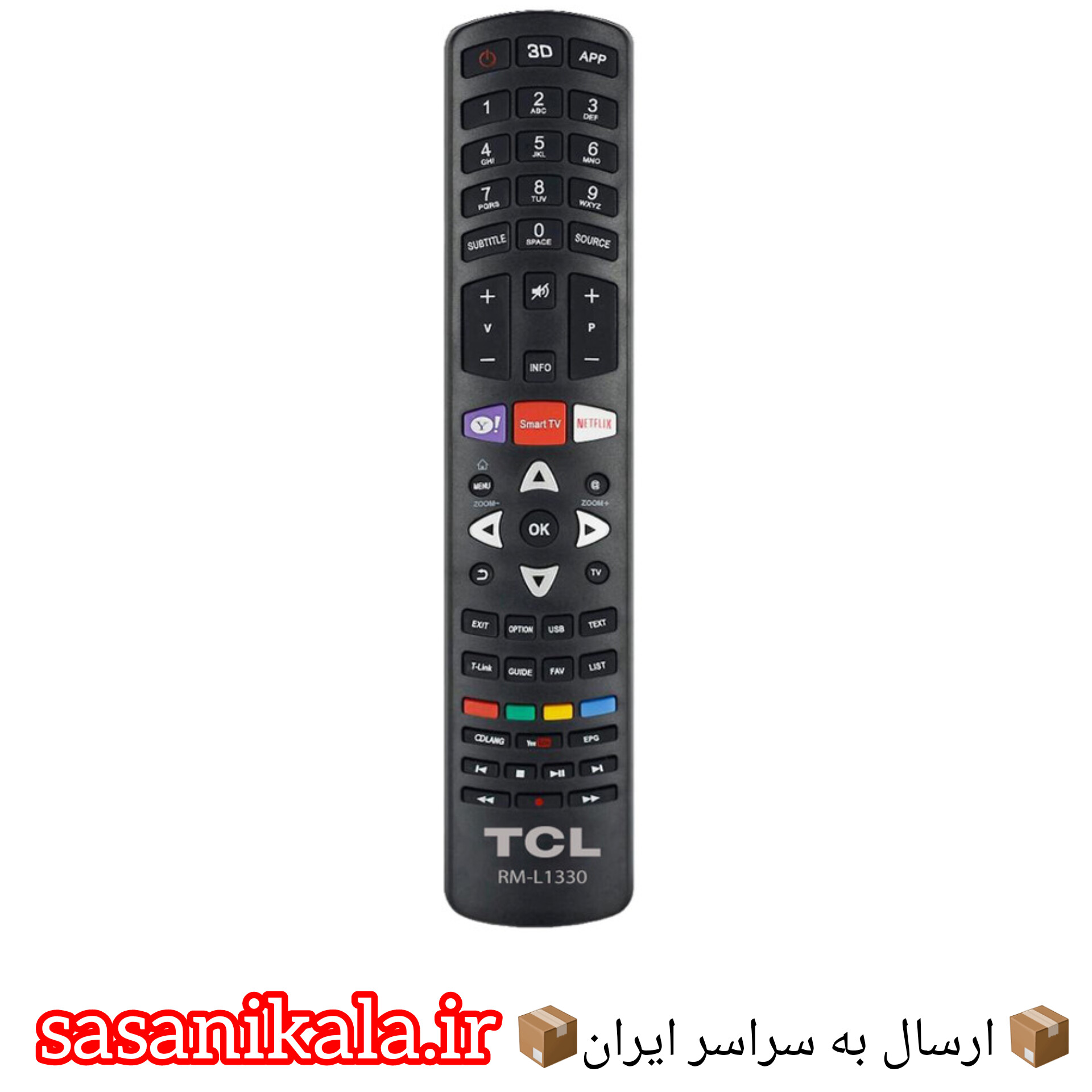 ریموت کنترل تی سی ال  اینرنت دار مدل RM-L1330 اصلی