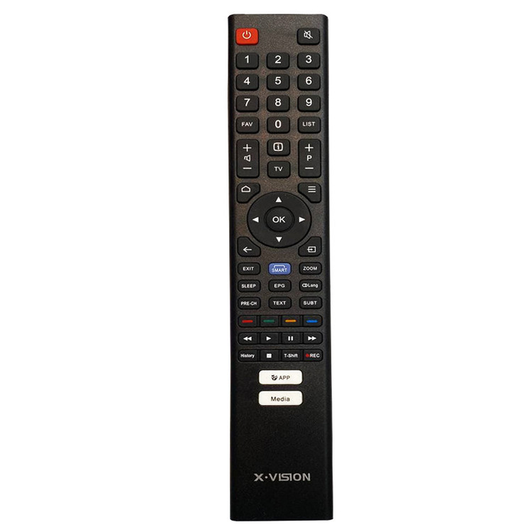 فروش ریموت کنترل تلوزیون ایکس ویژن مدل TX725 اینترنت دار اورجینال اصلی