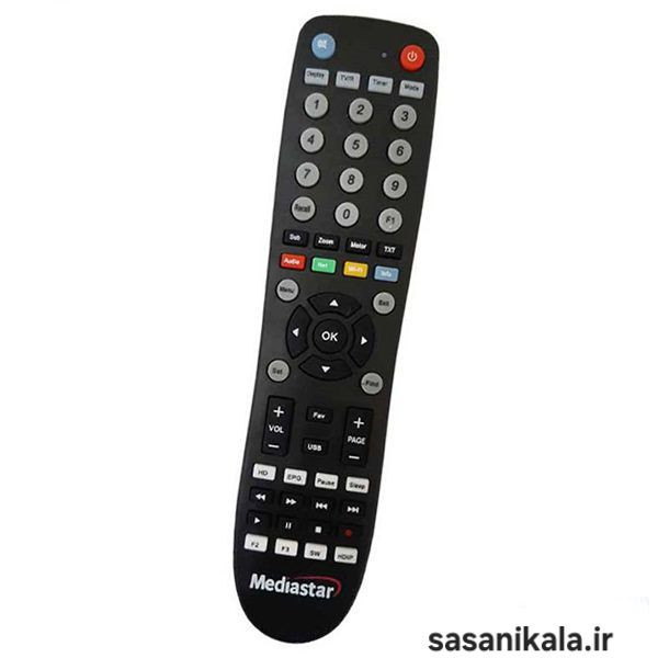 مشخصات ریموت کنترل فابریک، ماهوراه برند مدیا استارMediastar مدل ته گرد 2600 سوپر
