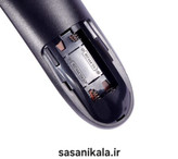 کنترل رسیور برند مدیااستار مدل ته گرد ms-1800 نیازمند فقط دو عدد باتری برای راه اندازی