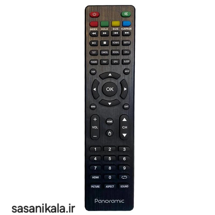 ریموت کنترل تلویزیون پانورامیک PANORAMIC طرح kl7878 تخت،کیفیت الف